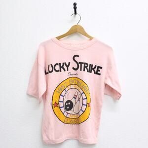 Vintage Lucky Strike Bowling St Paul Minnesota T Shirt Medium